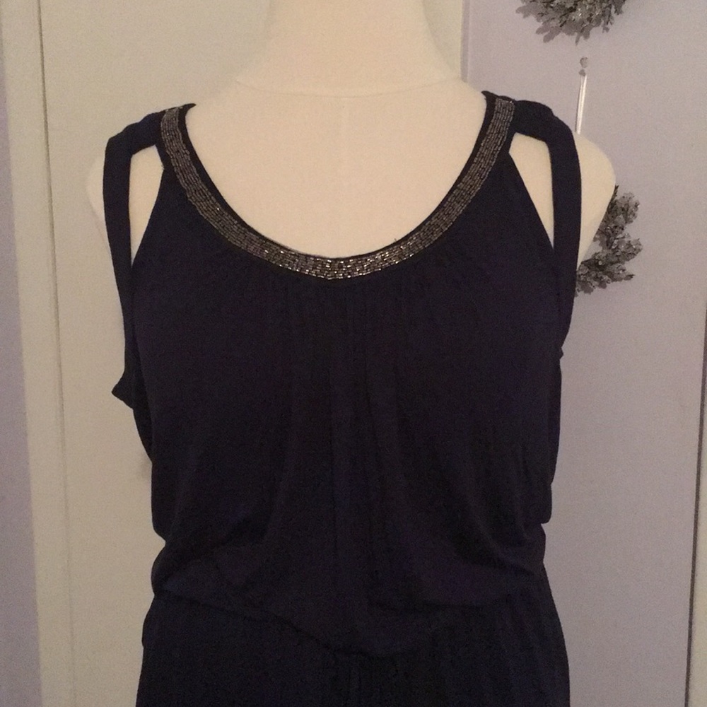 Navy romper  22/24 by Lane Bryant